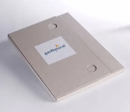 Carpeta de cartón para...