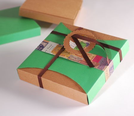 Vintage Box with Sleeve and Satin Box