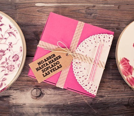 Scatola regalo rosa compleanno | Ispirazione