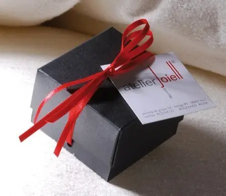 Caja pequeña para joyería