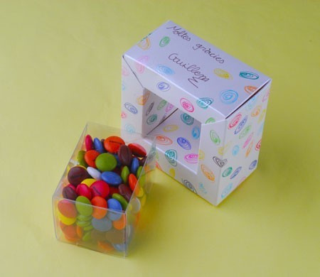 Little box for first communion invitations