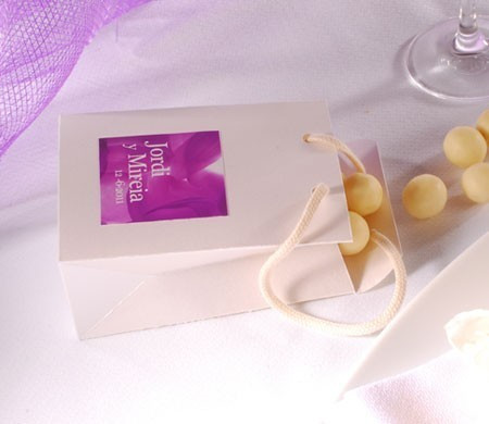 Bolsa de Cartón para Detalles de Boda Bolsa de Cartón para Detalles de Boda