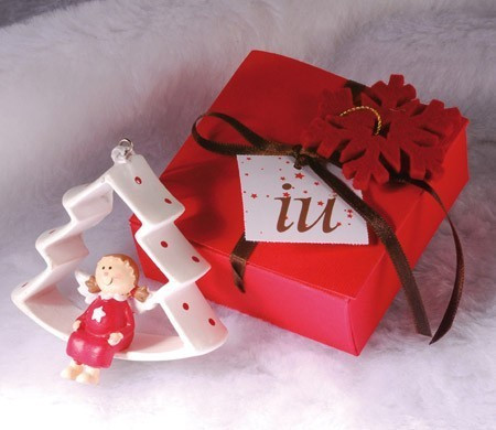 Cajita para Regalo Pequeño de Navidad Cajita para Regalo Pequeño de Navidad