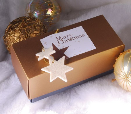 Petite boîte rectangulaire pour Noël Petite boîte rectangulaire pour Noël