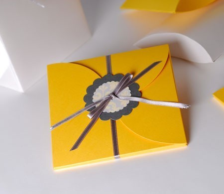 Invitación de boda handmade