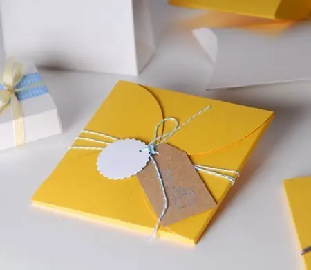 Invitation de baptême handmade