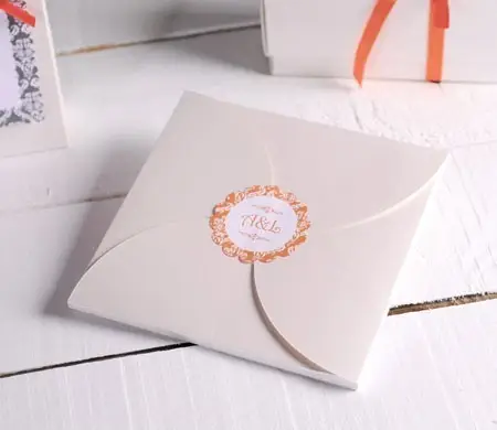 Invitación de boda hecha a...