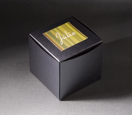 Boîte automontable pour cadeaux d'entreprise