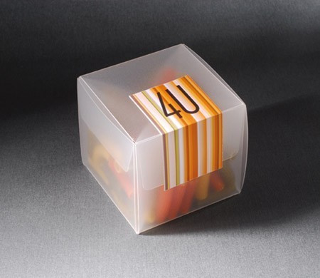 Semi-transparent box for events