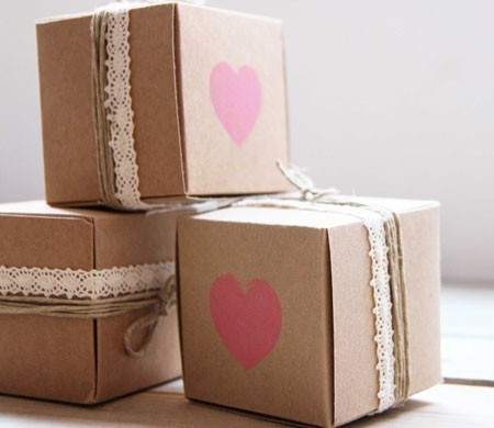 Caja Cuadrada para Detalles de Boda Caja Cuadrada para Detalles de Boda