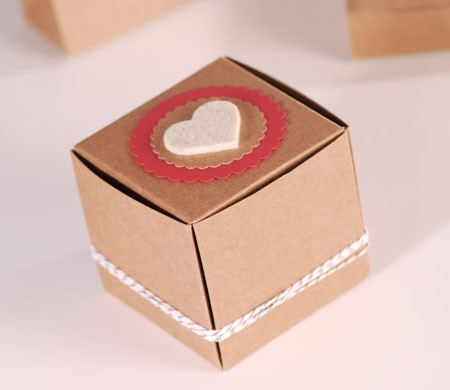 Boîte cadeau à monter soi-même