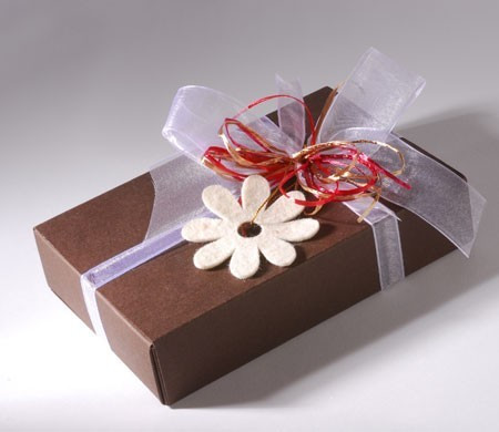 Small box to give as a baby...