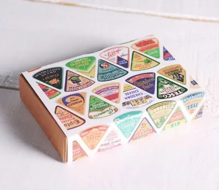 Cajita con faja impresa