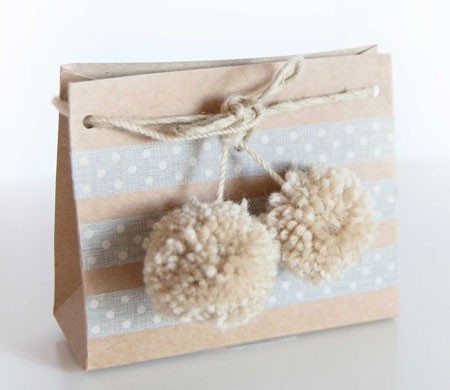 Bag for christening favours