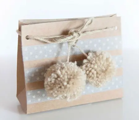 Bolsa para detalles de bautizo