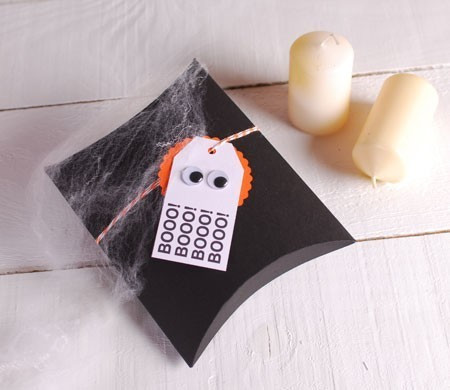 Scatolina decorata per Halloween