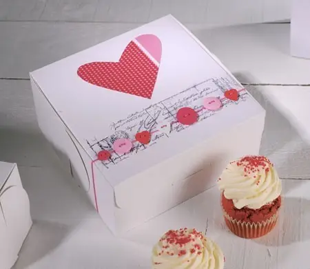 Caja para cupcakes con...