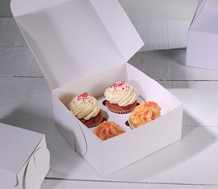 Scatola da cupcake con tutorial per la decorazione