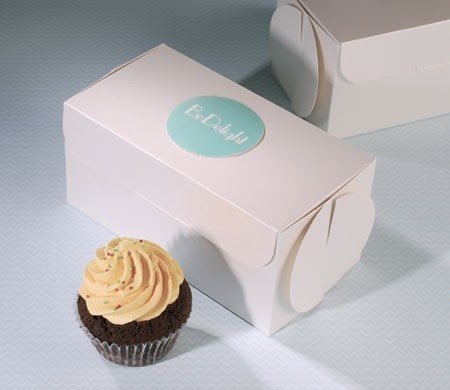 Petite boîte à cupcakes pour des magasins