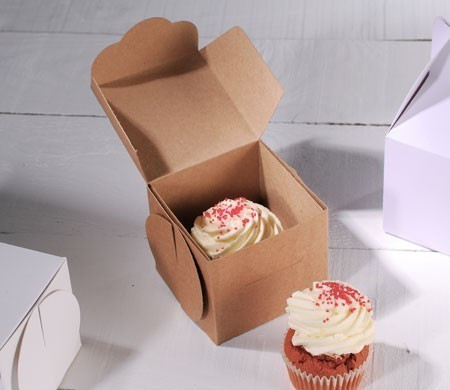 Boîte pour un Cupcake Décorée