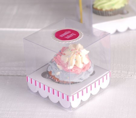 Cajita de Cupcake para Bodas