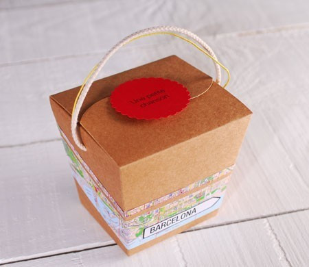 Caja de Fideos Take Away para Regalo Caja de Fideos Take Away para Regalo
