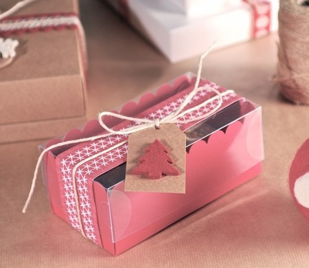 Boîte de Noël pour Deux Cupcakes