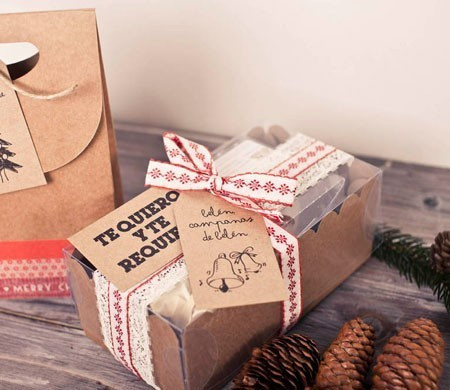 Boîte de Noël pour Deux Cupcakes