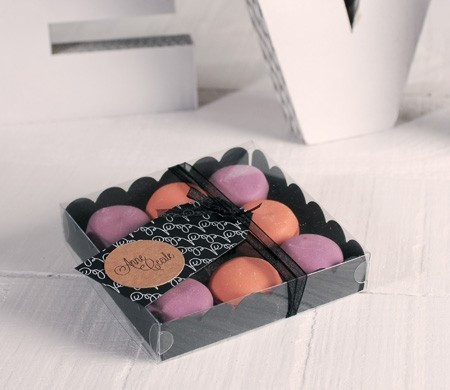 Cajita Negra para Macarons Cajita Negra para Macarons
