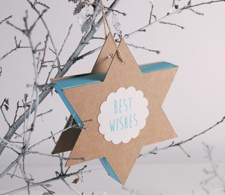 Sternförmige Weihnachtsbox...
