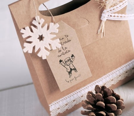 Boîte Cadeau en Forme de Sac