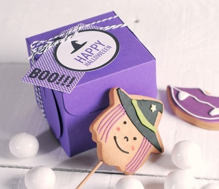 Scatola per una cupcake di Halloween