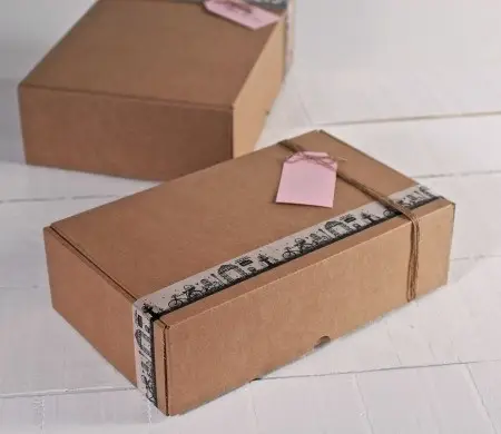 Boîtes postales en carton