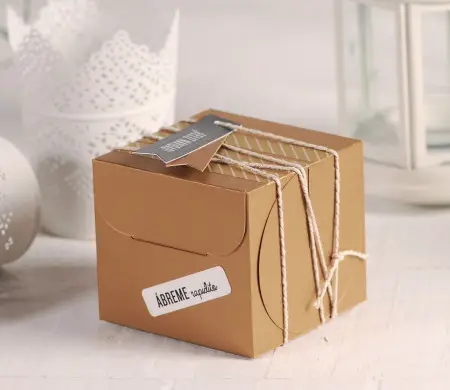 Caja de cupcakes con...