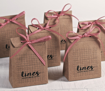 Bedruckte Tüte für kleine Geschenke