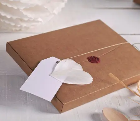 Caja para bodas decorada...