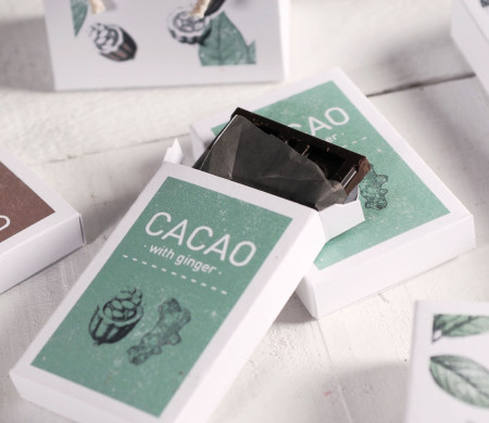 Scatola stampata per cioccolato