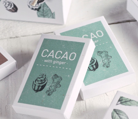 Personalized printed chocolate box