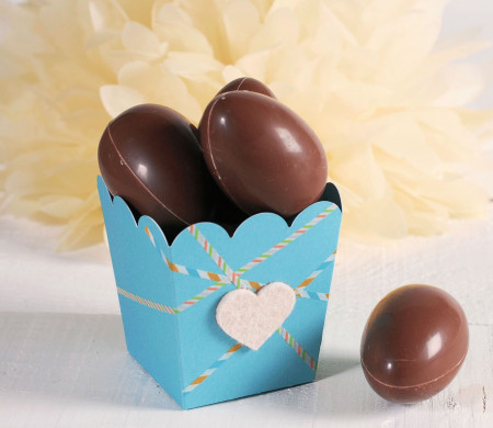 Chocolate egg box