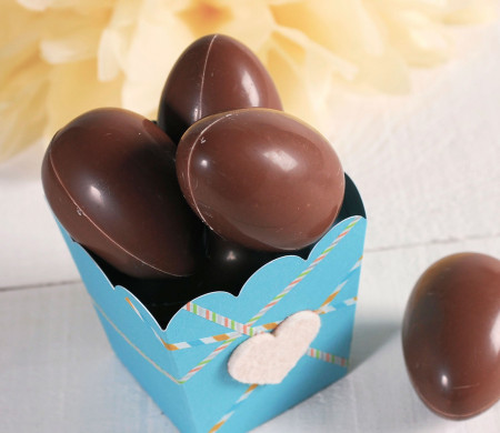 Cajita para Huevos de Chocolate