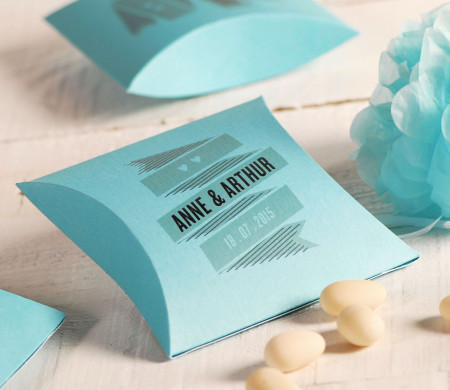 Boîte Personnalisée pour Mariages Imprimée
