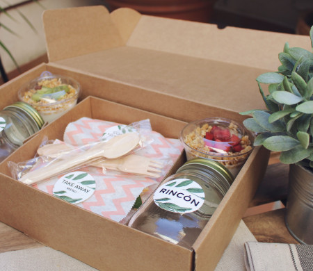 Frühstücks- und Brunchbox | Premium Take-away Verpackung