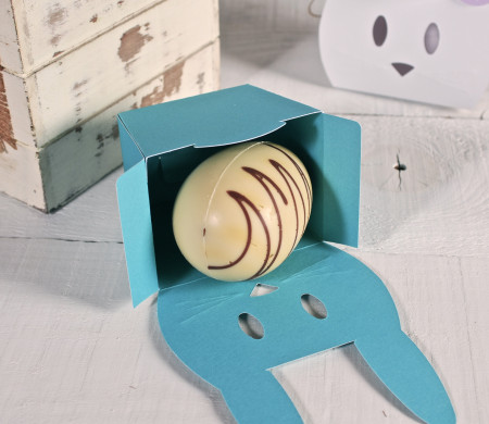 Hasenbox für Kinderfeste und Süßigkeiten