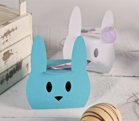 Bunny box for kids’ parties, sweets and favours