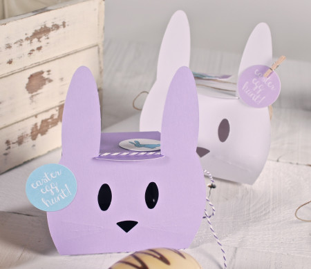 Boîte Violette Fêtes Enfants | Packaging Pâques | SelfPackaging