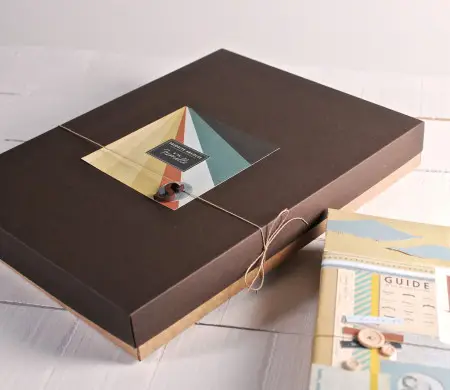 Caja para Álbumes de Fotos Decorada