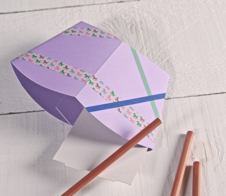 Portalápices de cartón personalizado para campañas de marketing