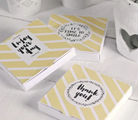 Flat box for invitations,...
