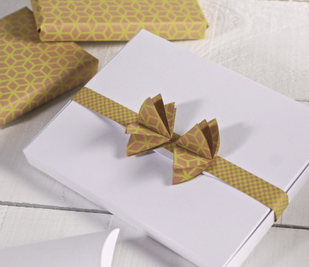 Boxes for Photos with a Decorative Bow