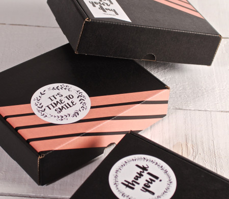 Box decorated with washi...